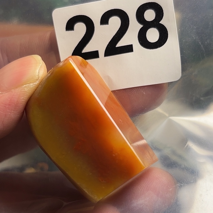 老挝石精美老挝田黄章