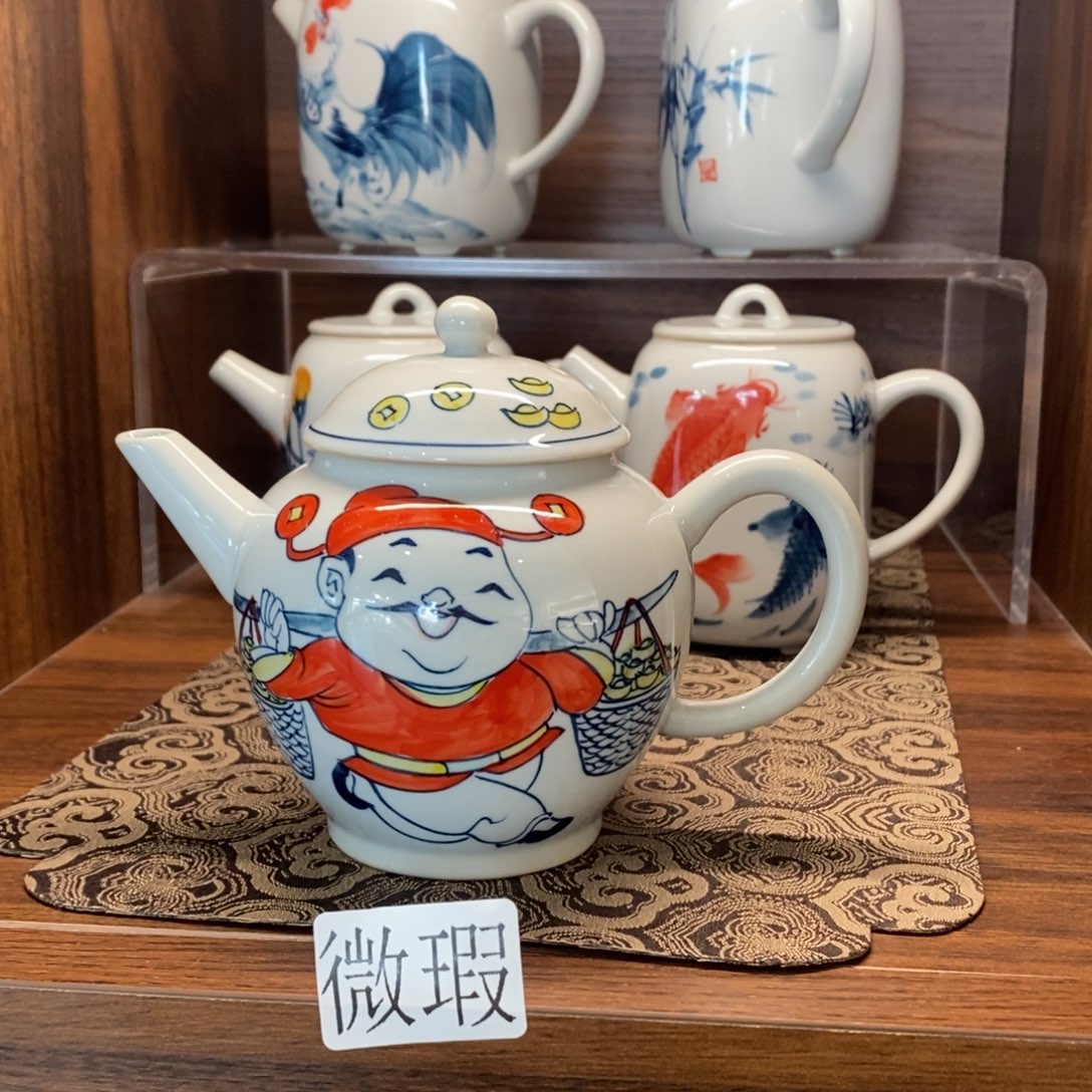 釉下彩手工绘制手工绘制