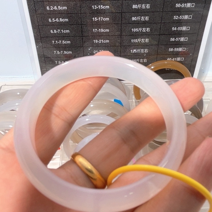 玛瑙/玉髓未镶嵌手镯