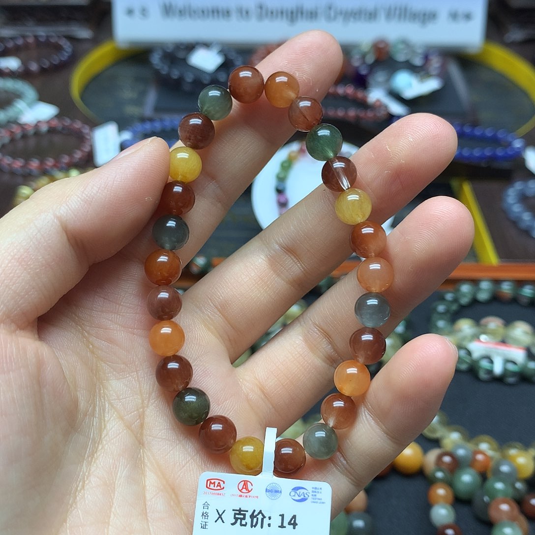 水晶手串未镶嵌手链