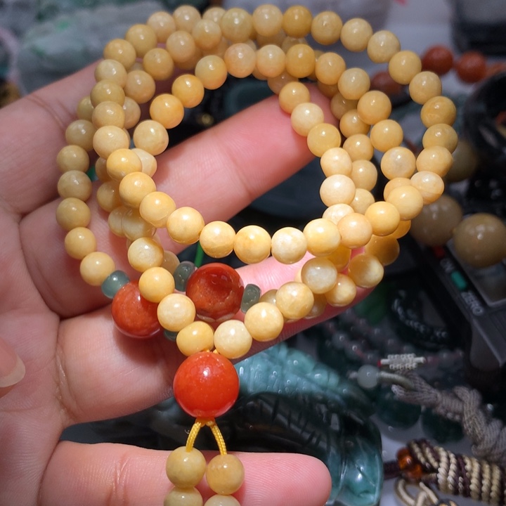 翡翠颈饰未镶嵌保真天然A货翡翠