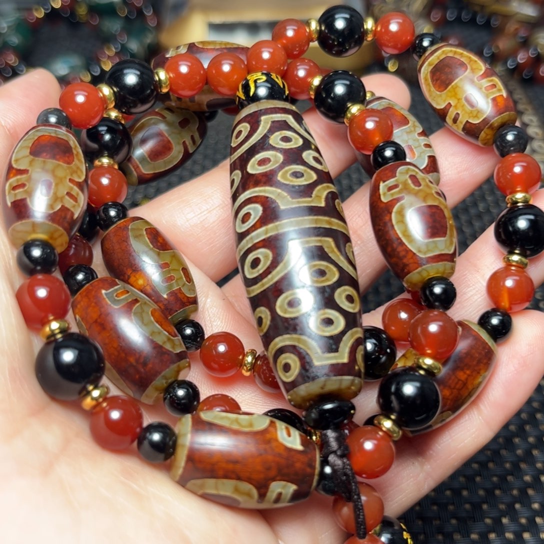 玛瑙/玉髓毛衣链未镶嵌