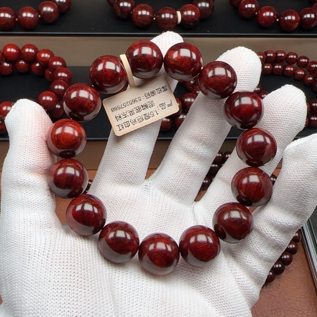 折***腾小叶紫檀手串/手链1.5瘤疤