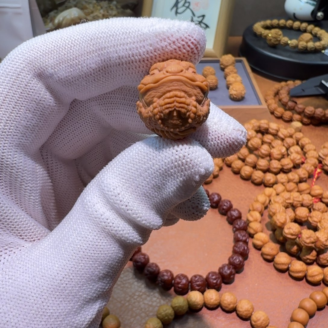 抽***猫把件猴头核桃单颗