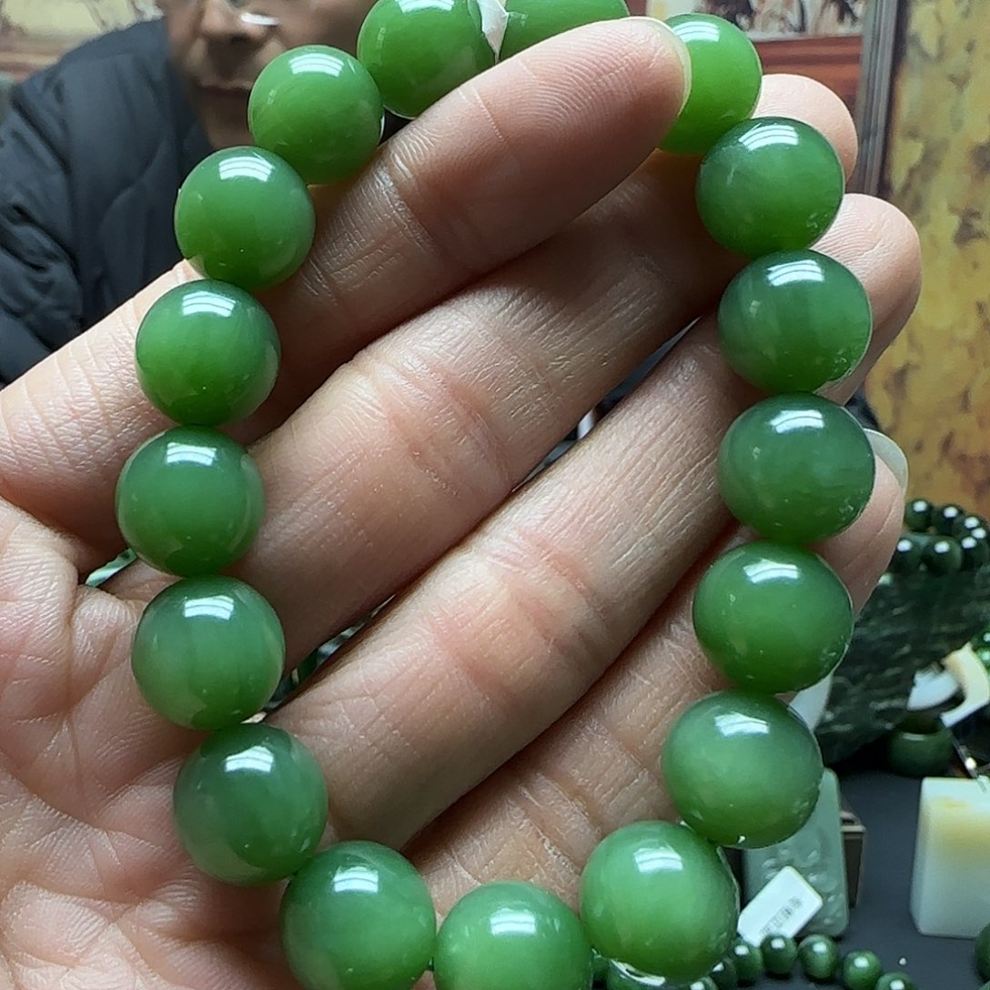 和田玉手串未镶嵌