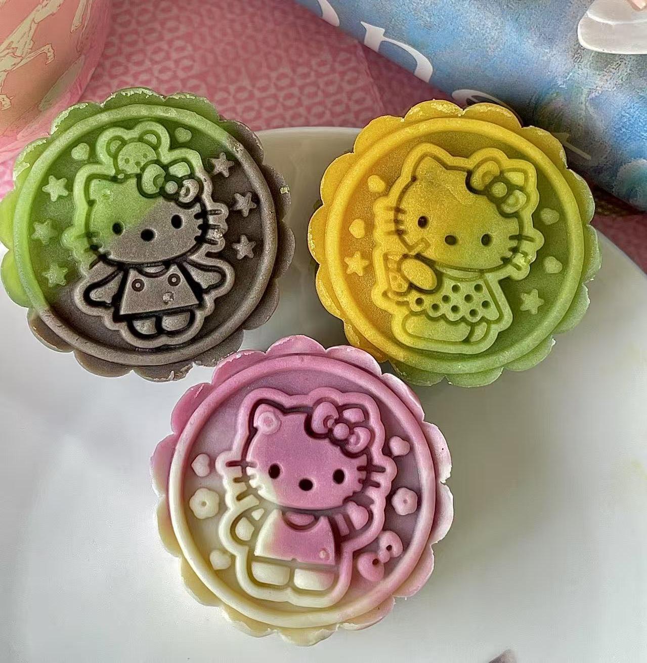 kitty月饼·彩色梦幻可爱·少女甜点零食礼盒（6粒装）