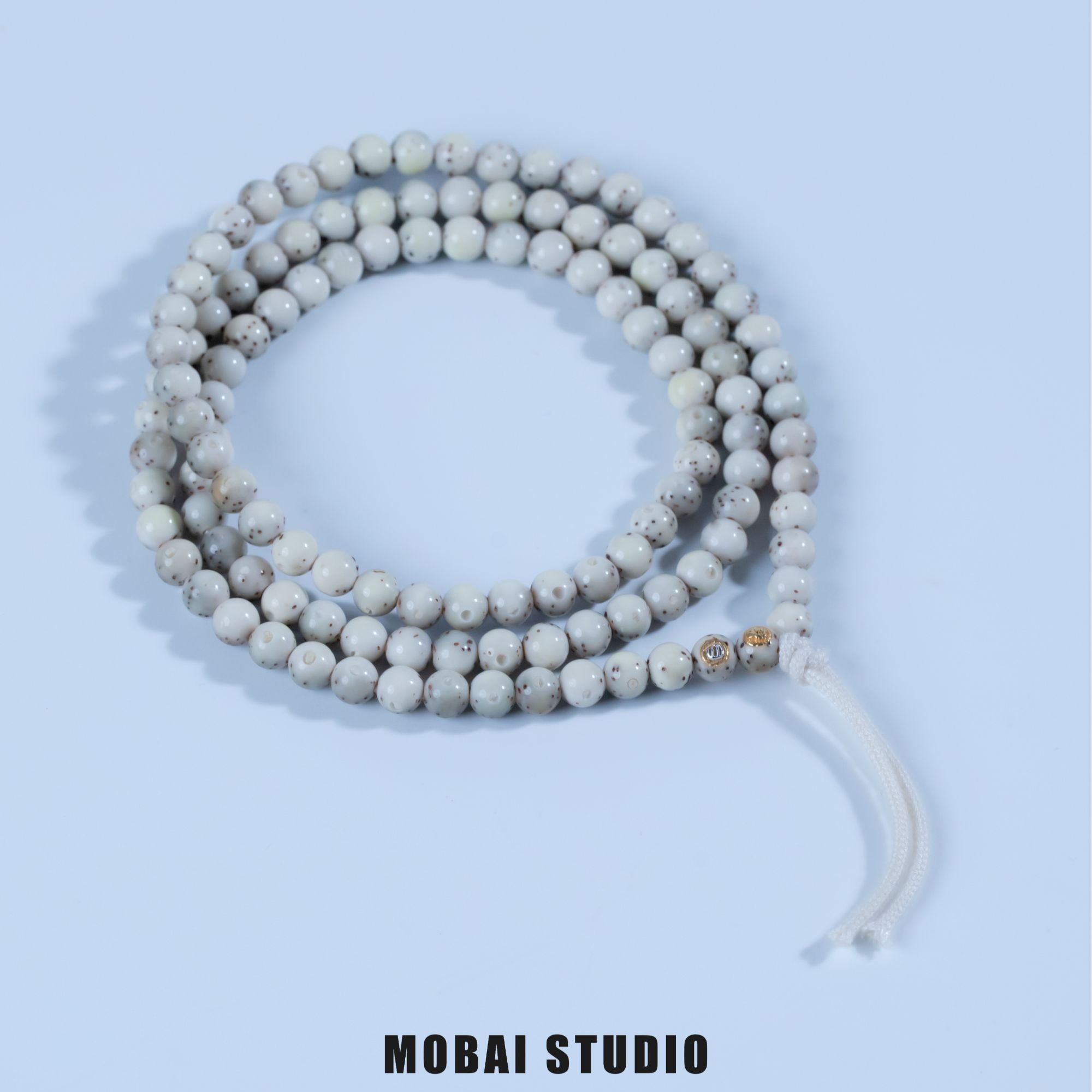 MOBAI默白出品-「甄选M6级别·大留白·龙蛋系列」星月菩提108长串