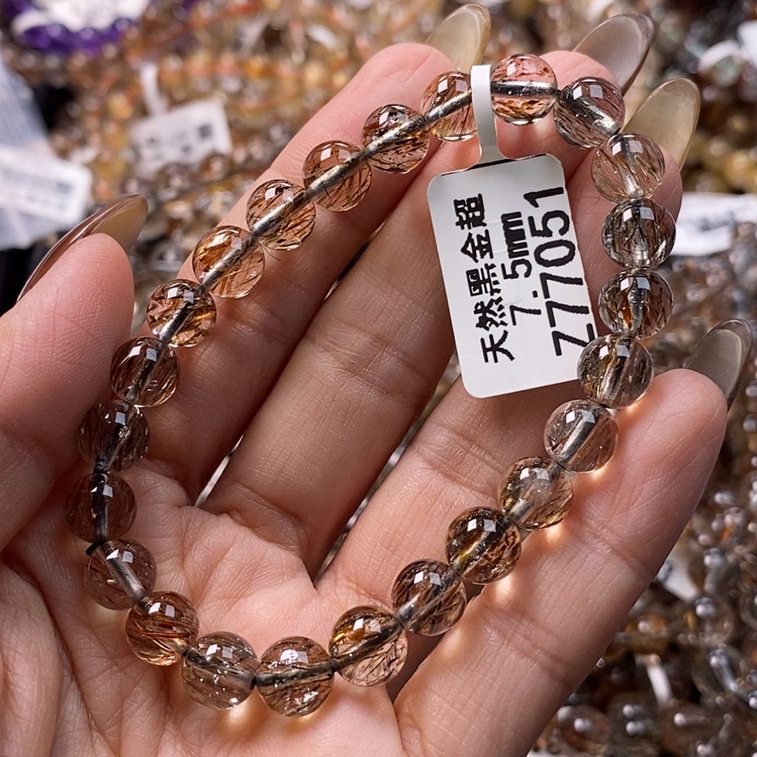 水晶手链未镶嵌水