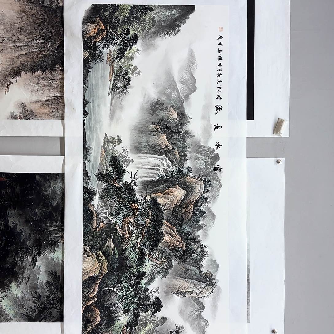 国画梁羽杰梁羽杰