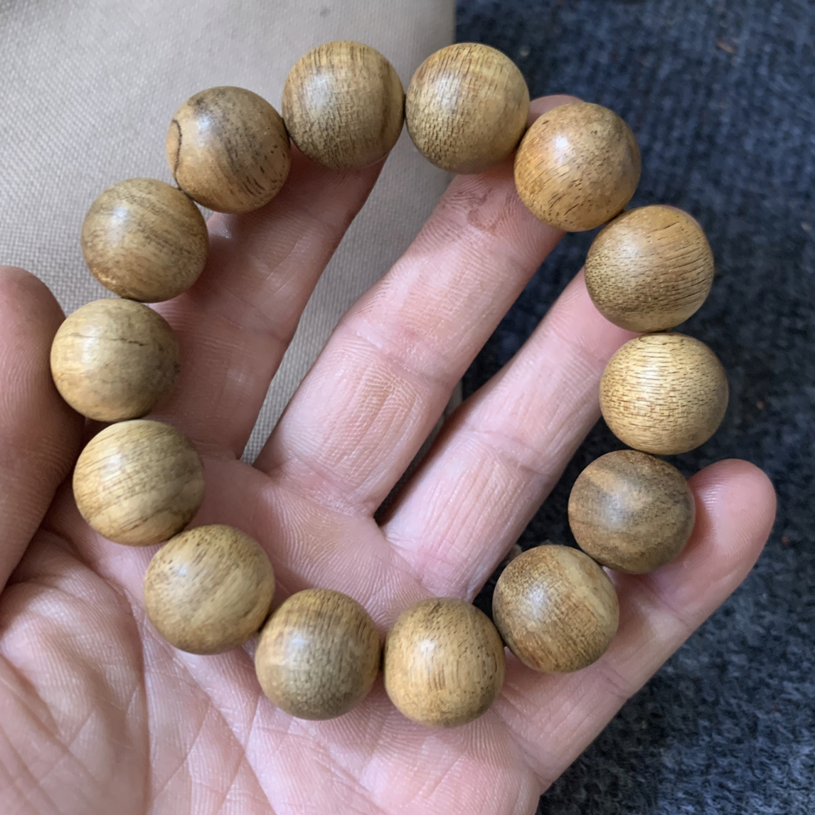 达拉杆手串老料凉甜十足1.6文玩手串