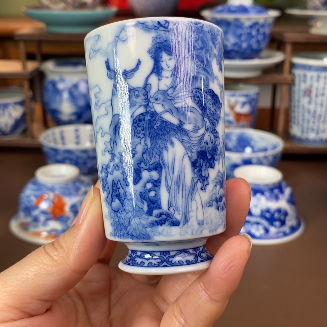 景德镇陶瓷手工手绘