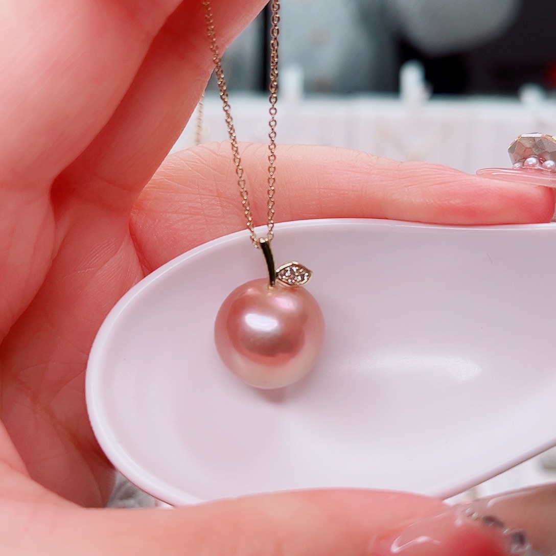 合金吊坠(赠链)淡水珍珠