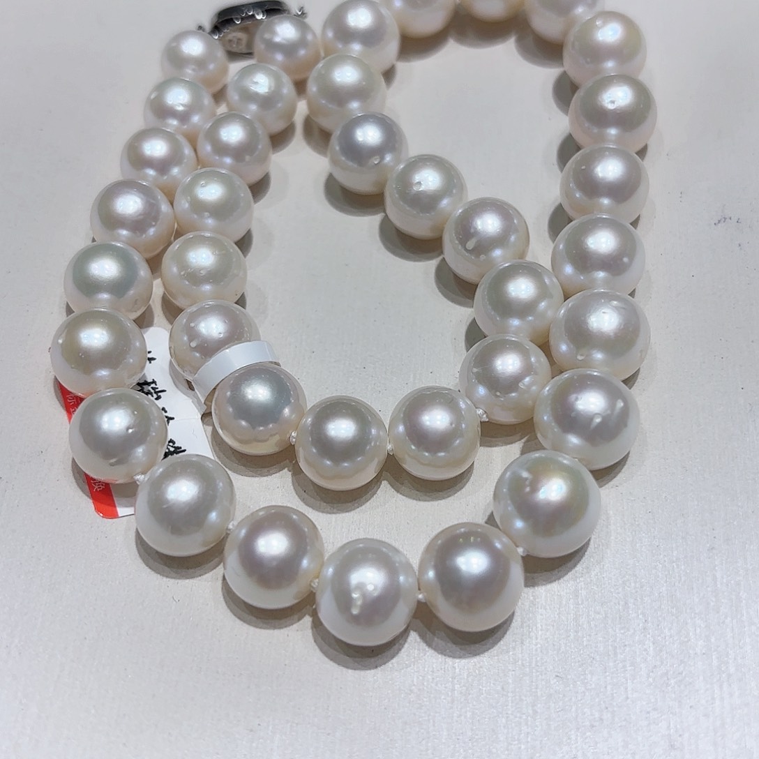 淡水珍珠未镶嵌颈饰10-12有核