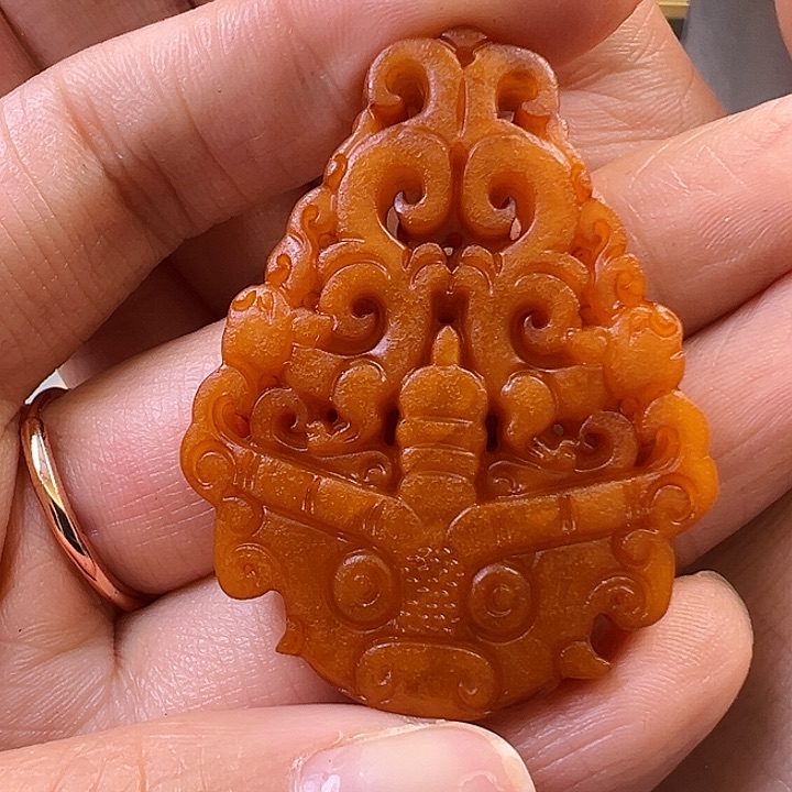 蜜蜡颈饰未镶嵌蜜蜡