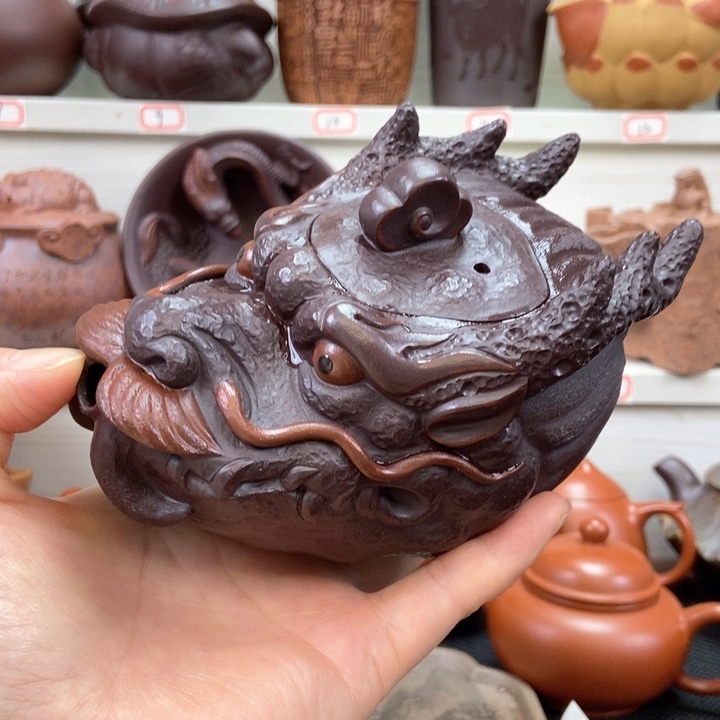 宜兴原矿紫砂手工主人杯