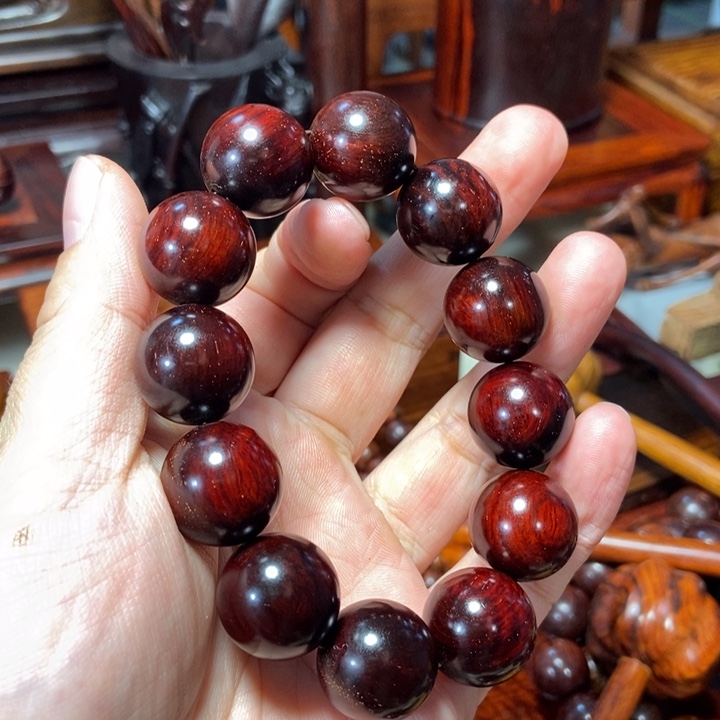 檀香紫檀（小叶紫檀）20紫檀手串