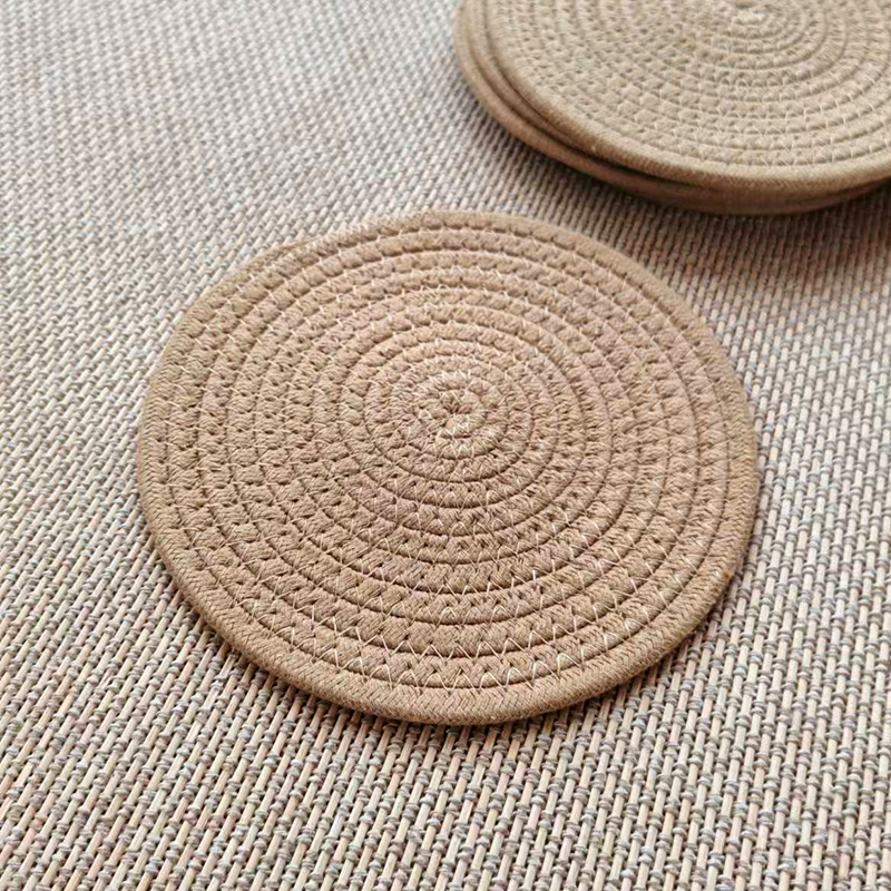 棉线绳茶杯隔热垫子1个