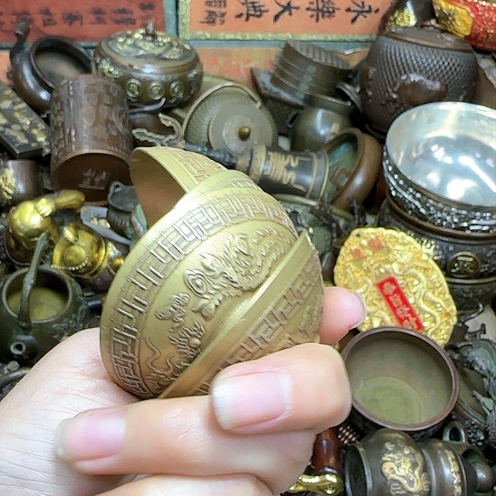 铜材质文玩客厅家具摆件