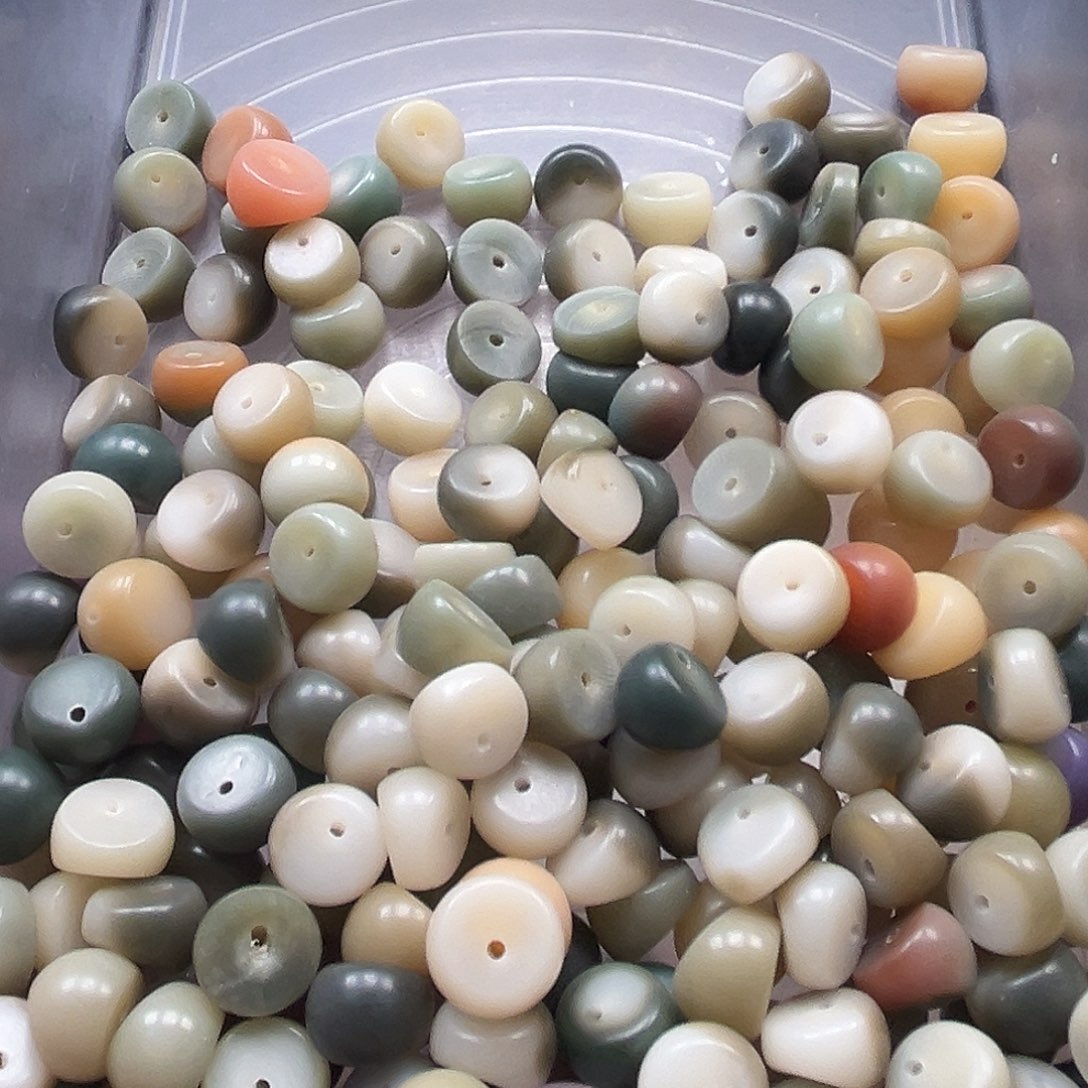 手串菩提根/象牙果微瑕卡14/15多宝蒜瓣200➕