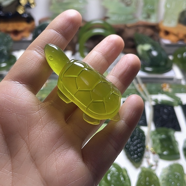 蛇纹石玉手把未镶嵌