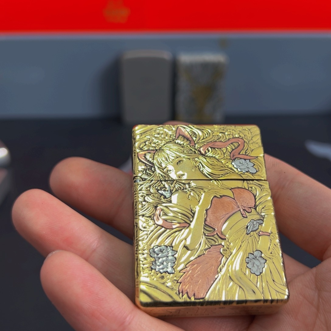 暮**钟恒星st9黄铜镶嵌涂山+青丘