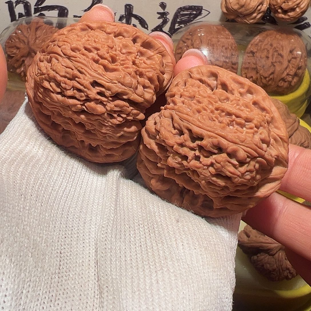 吊坠文玩核桃43全品南疆石