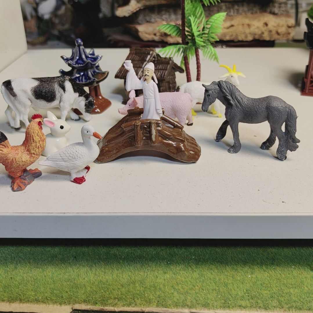 树脂盆景假山摆件造景摆件