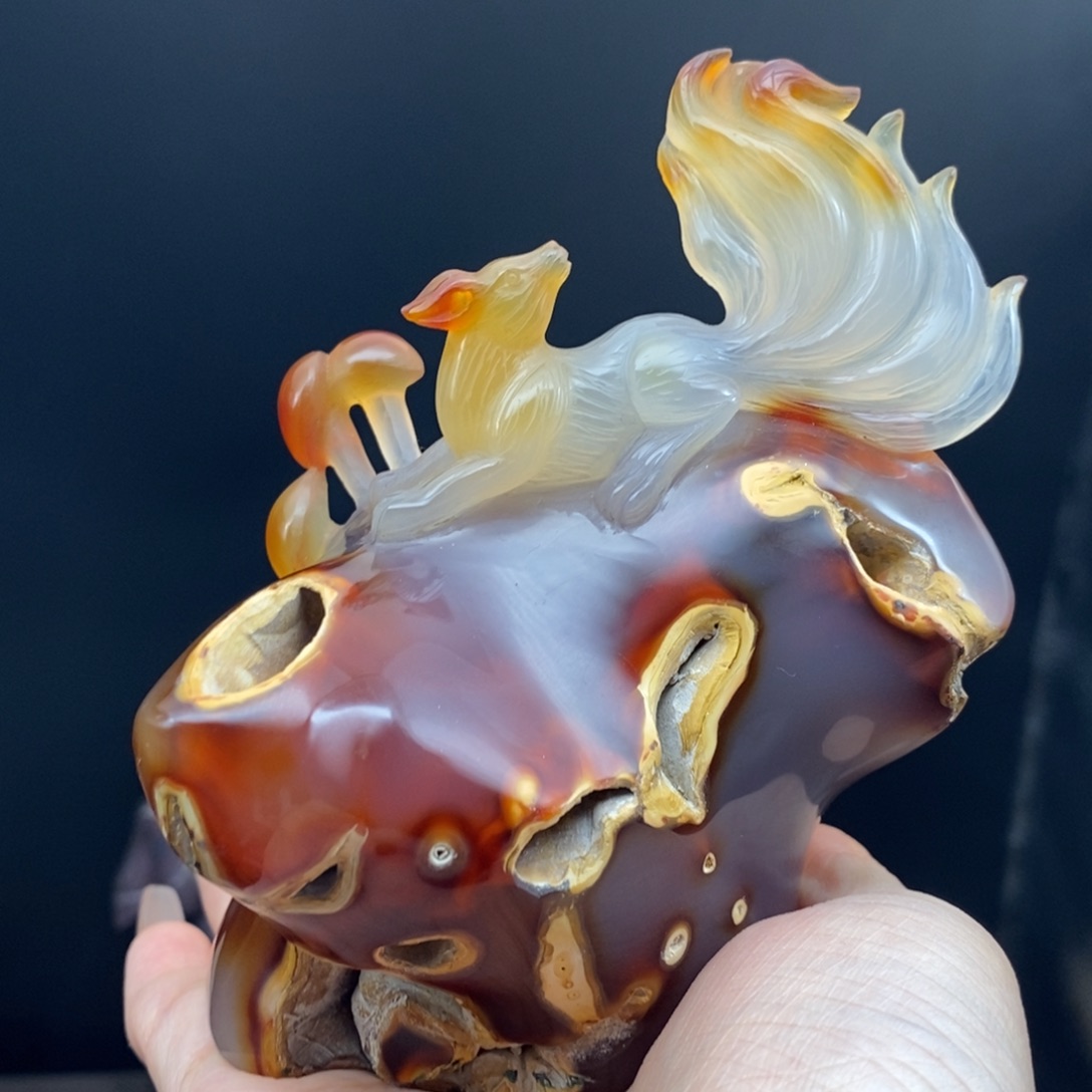 玛瑙/玉髓未镶嵌吊坠(不含链)