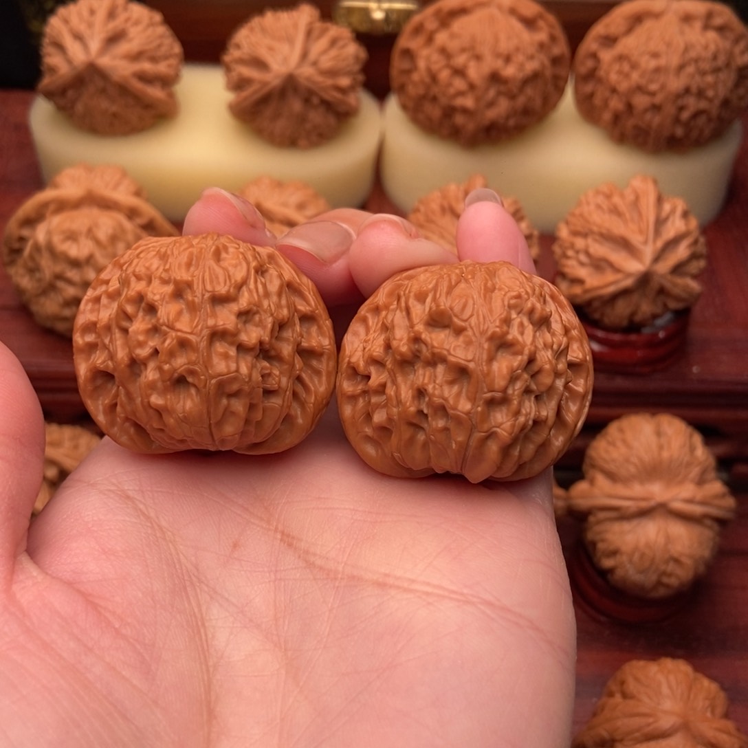 桃核把件山地磨盘37