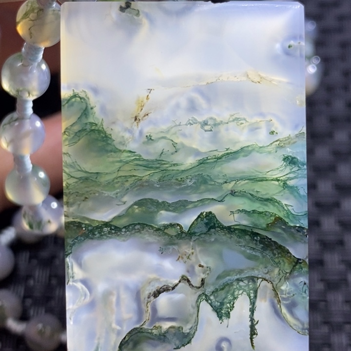 何***师玛瑙/玉髓未镶嵌颈饰