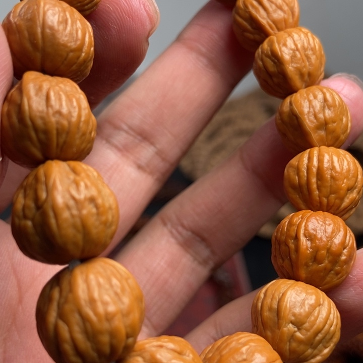 猴头核桃吊坠今天