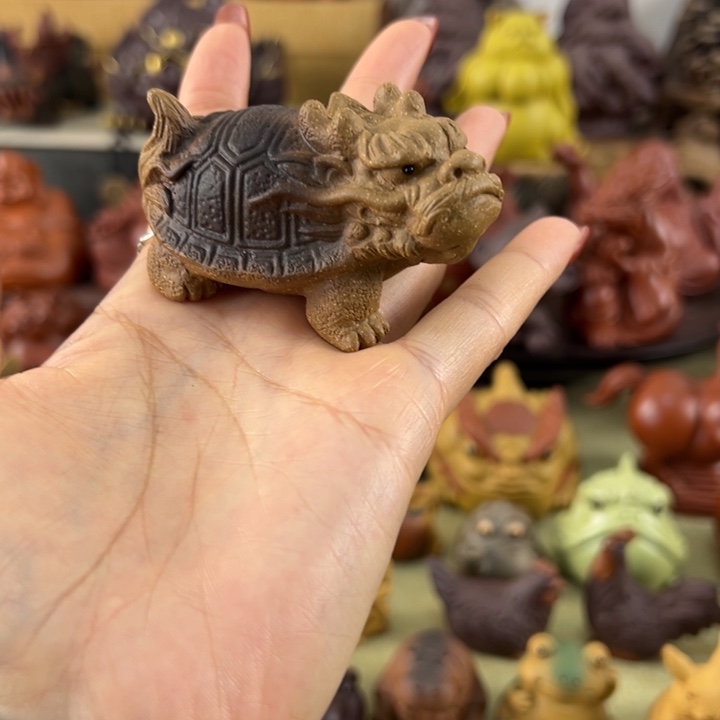 紫砂茶宠紫砂龙龟