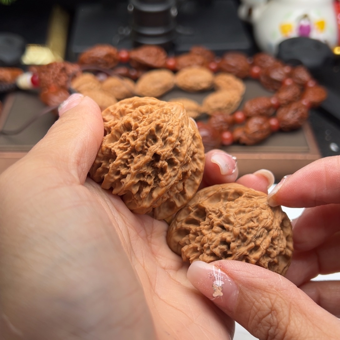 文玩核桃把件满天星44