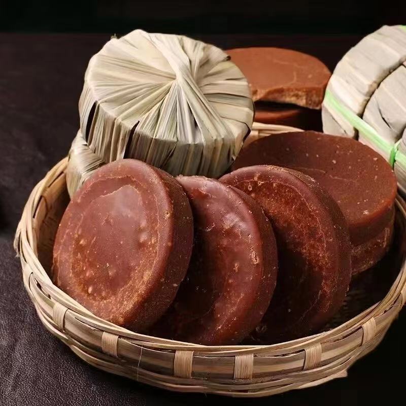  【叶子红糖】云南手工甘蔗叶子老红糖纯正暖宫即食清甜不腻