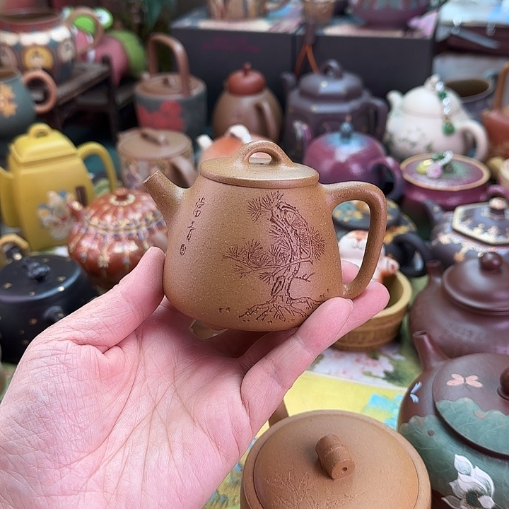 茶壶紫砂高瓢段泥