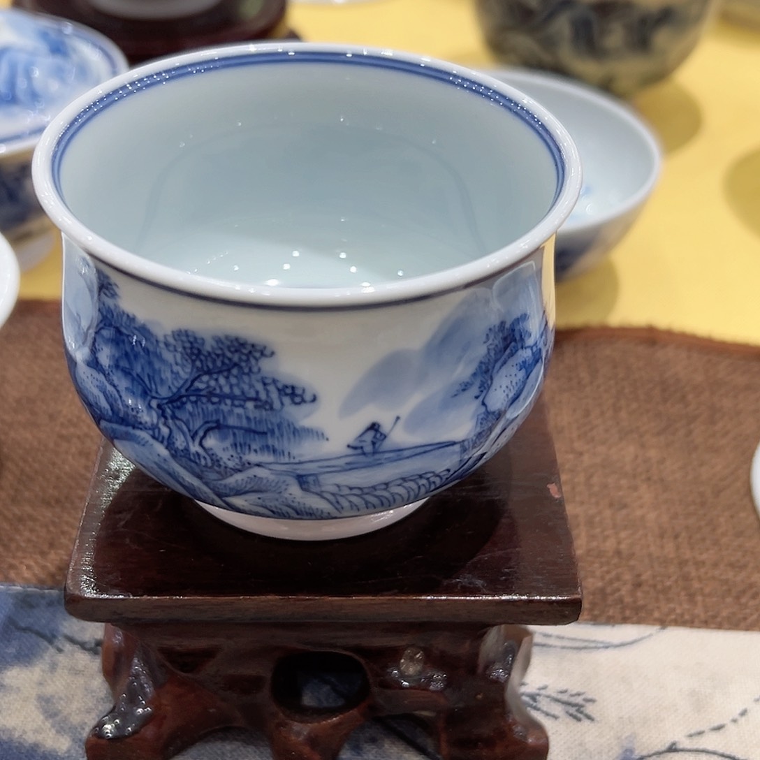 川****馆正宗景德镇柴窑单杯福利价