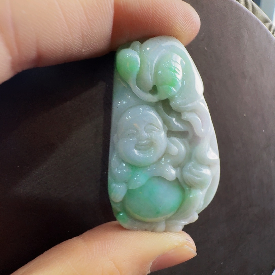 翡翠颈饰未镶嵌老坑