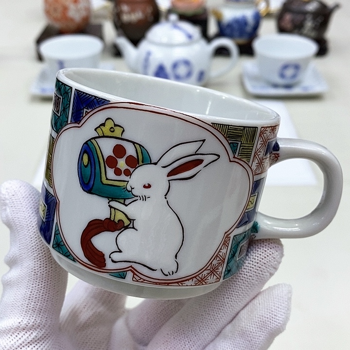 摆件九谷正品保真