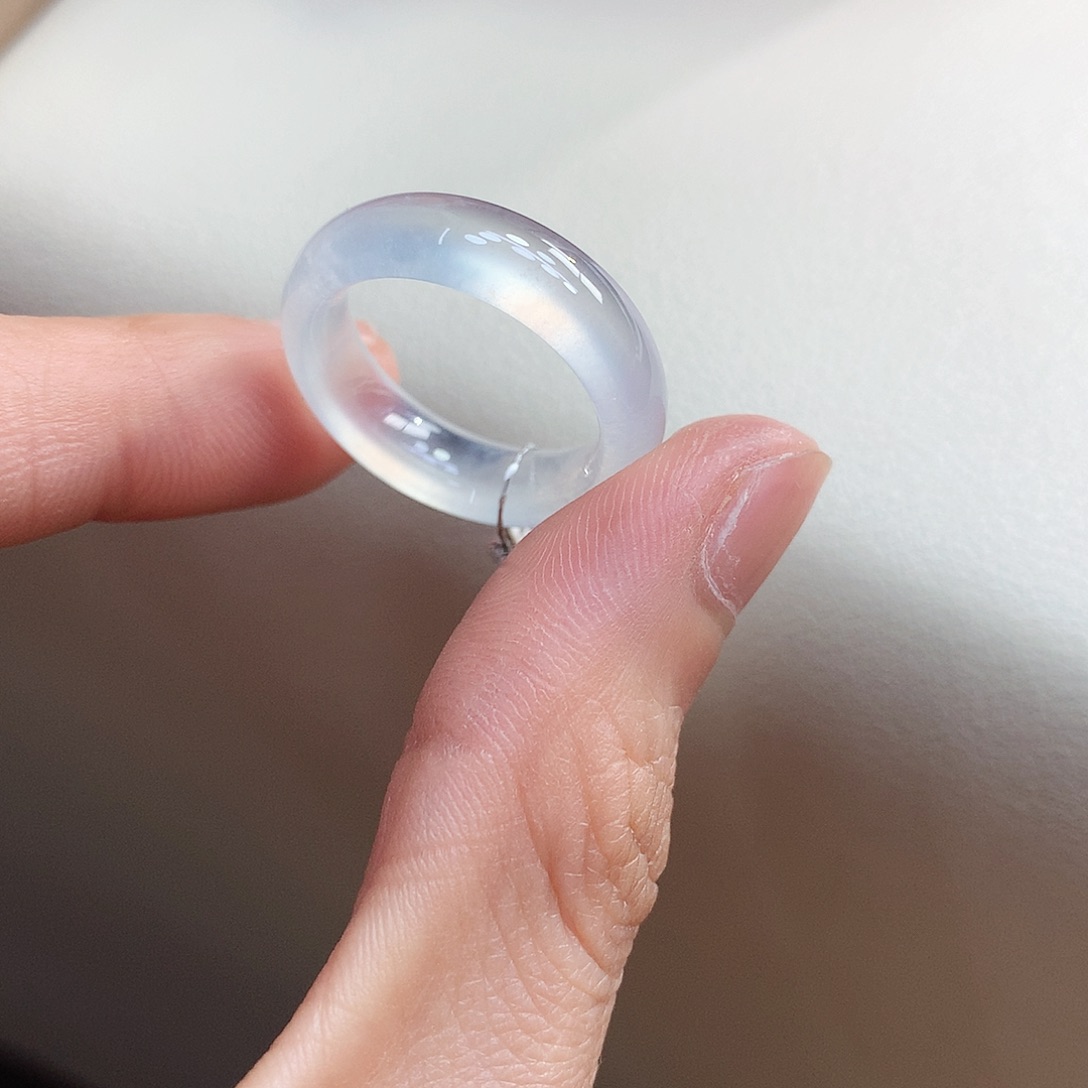 翡翠戒指未镶嵌15号