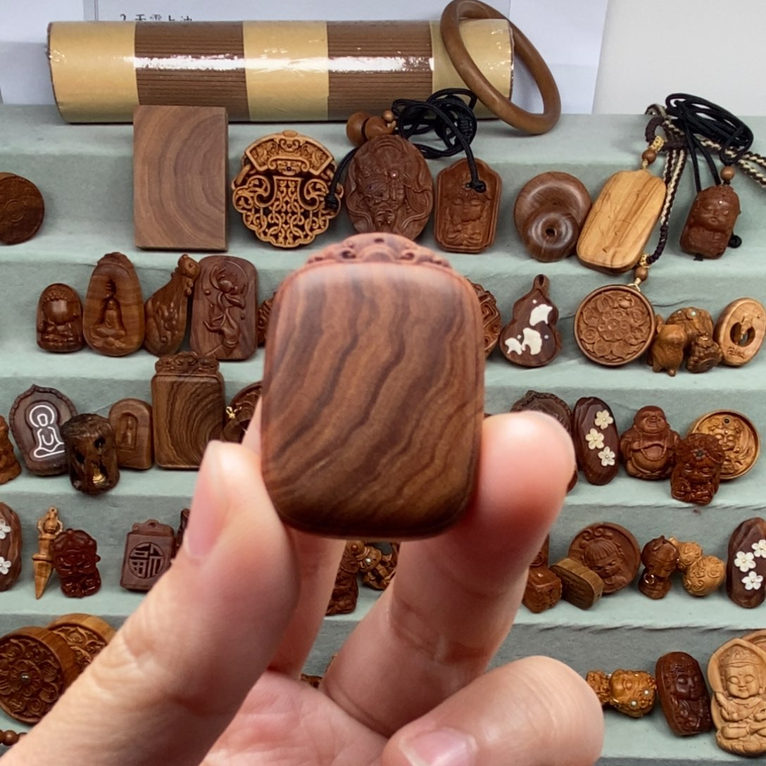 檀香木无事牌软*福利价