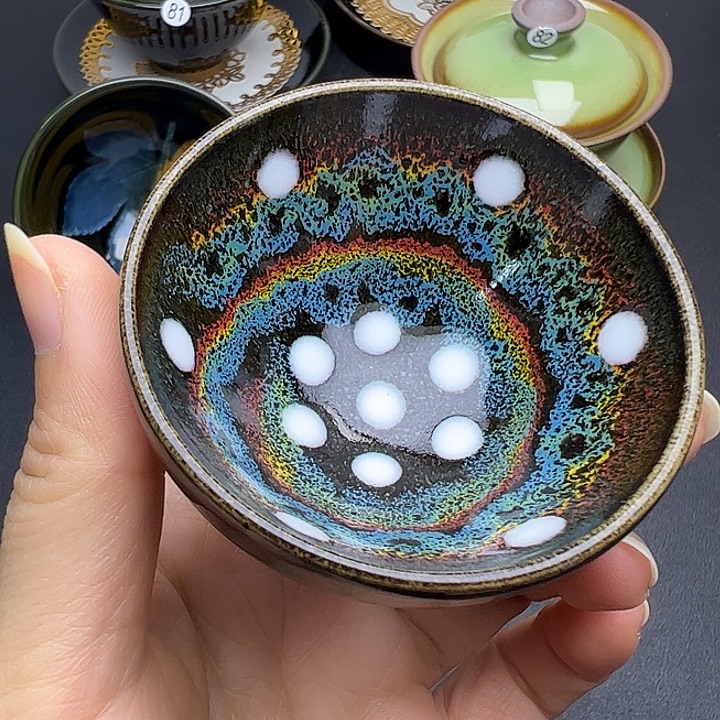 茶盏建窑建盏主人杯