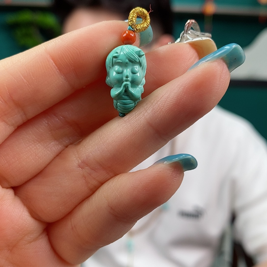 绿松石珠宝奇石未镶嵌