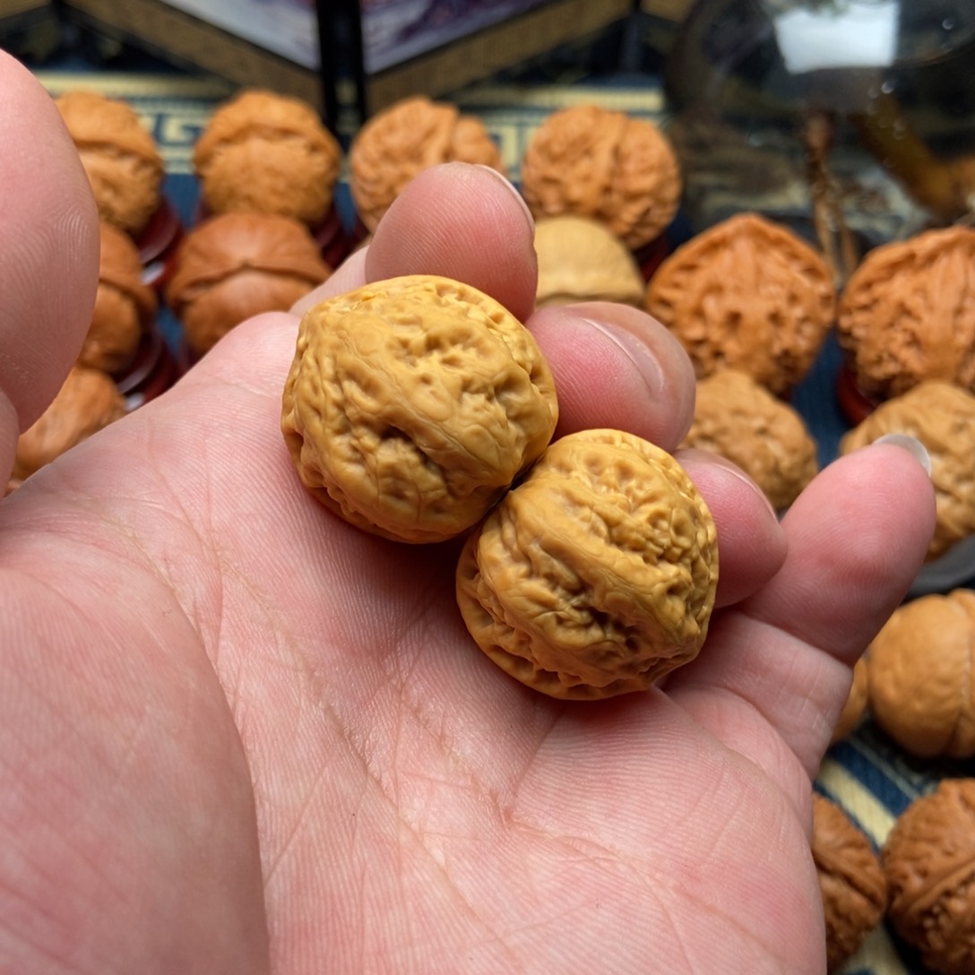 文玩核桃把件小粗筋