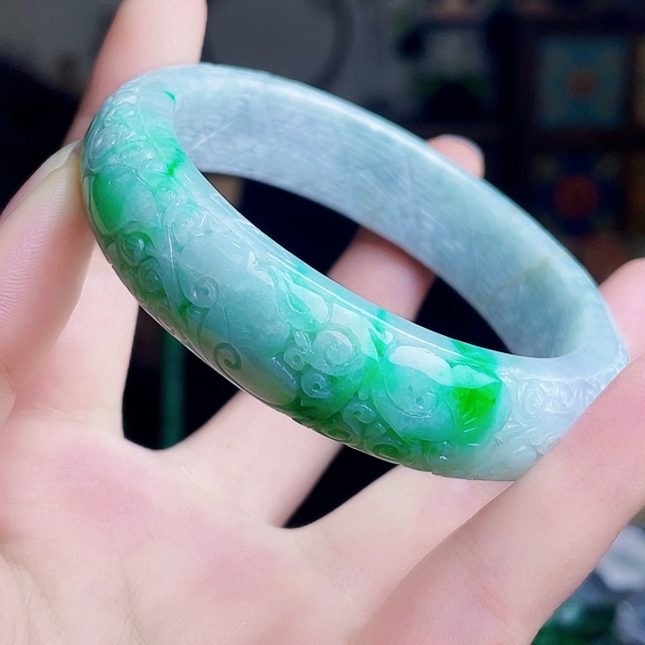 翡翠未镶嵌颈饰多样性61