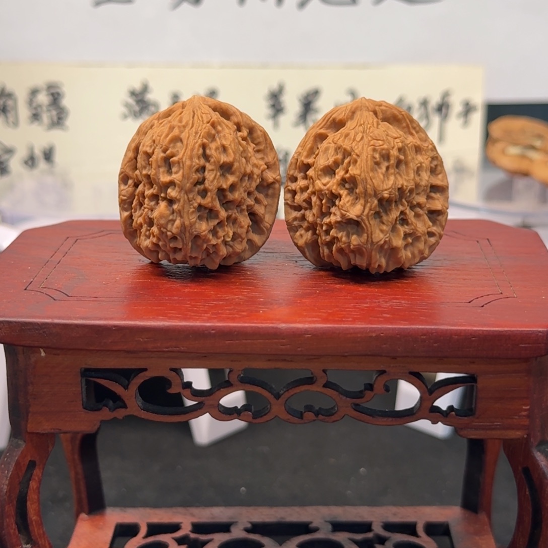 文玩核桃把件32号南疆边36肚35高37全品无药无修原生态