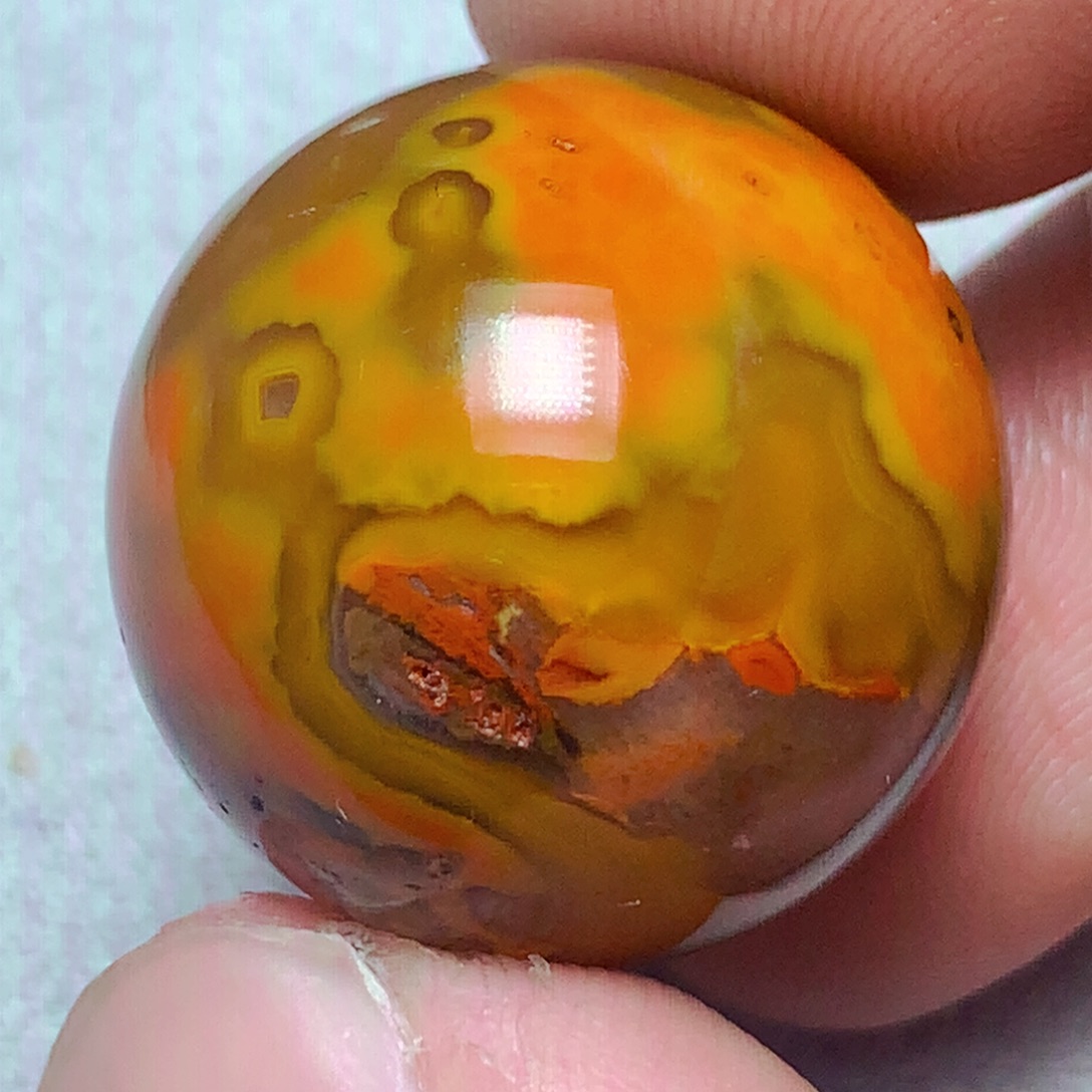 祥***9玛瑙/玉髓未镶嵌战国红