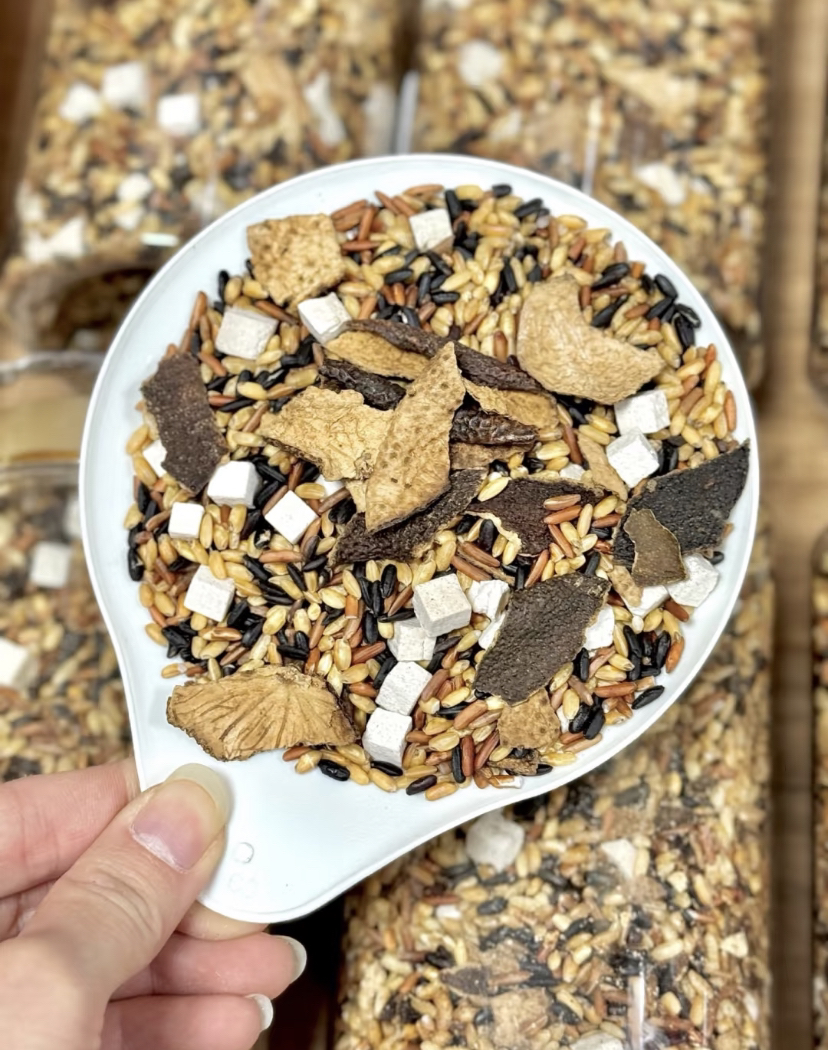 陈皮茯苓炒米茶 250/瓶