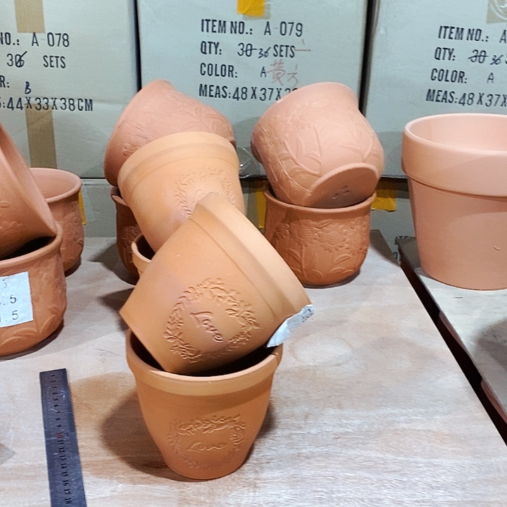 红陶7-12×11两个  