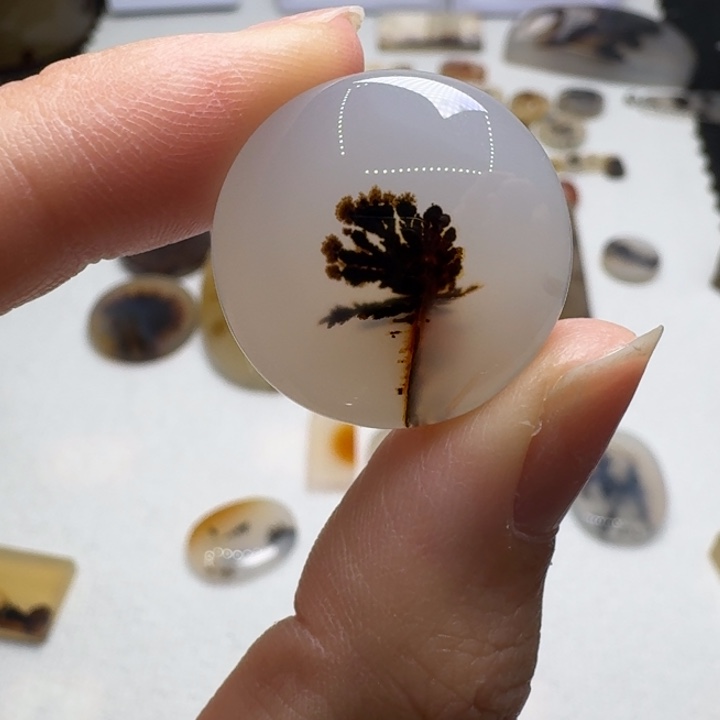 玛瑙/玉髓未镶嵌珠宝奇石