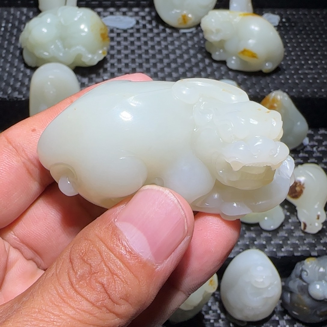 和田玉挂件未镶嵌用****5